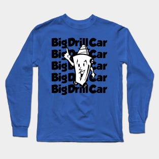 Vintage Big Drill Car Band Long Sleeve T-Shirt